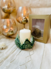 Load image into Gallery viewer, Handmade Ceramic Lotus Candle Holder (no feet)
