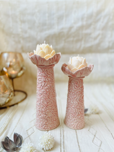 Load image into Gallery viewer, Handmade Ceramic Candlestands- Pairs
