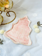 Load image into Gallery viewer, Handmade Ceramic Christmas Tree Platter
